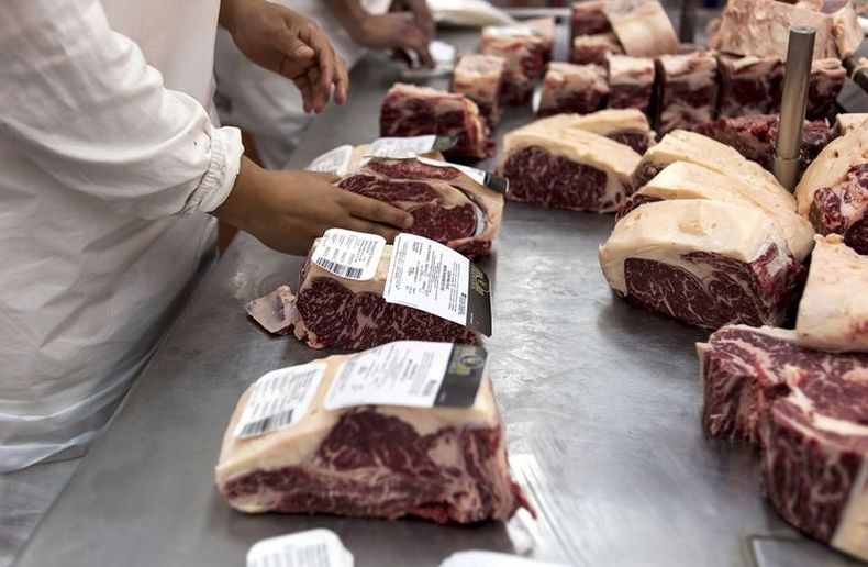 Es el segundo mes consecutivo con caída en los volúmenes exportados de carne.