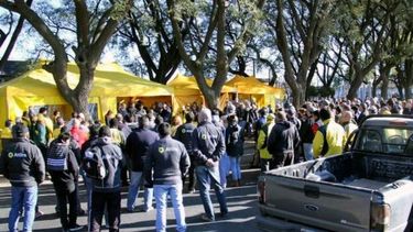 Tamberos levantaron el paro tras acuerdo con empresarios