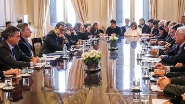 El Presidente recibió a la Mesa de producción Lechera