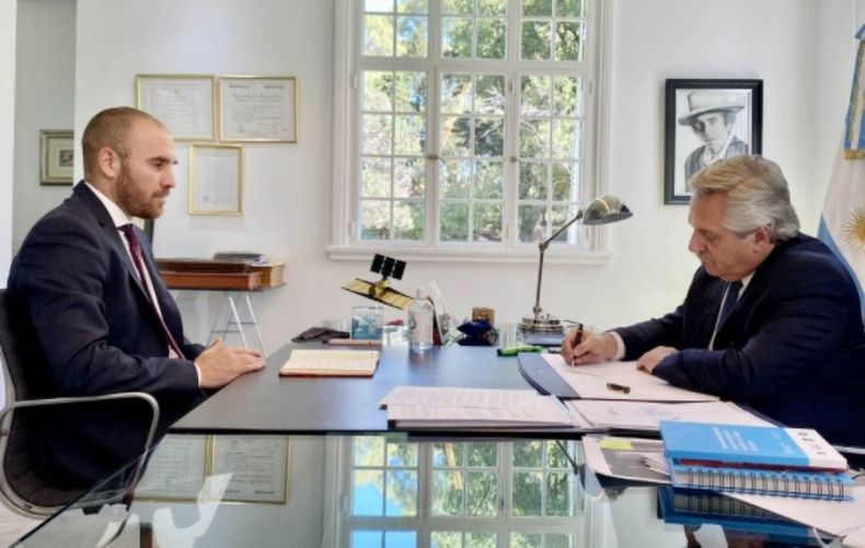 El Presidente se reunió con Guzmán para revisar la situación con el FMI