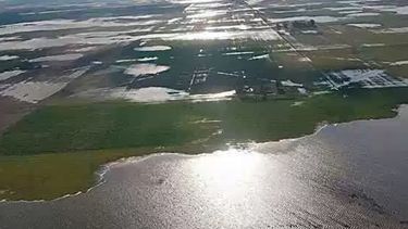 Calculan que hay 10 millones de hectáreas inundadas entre Buenos Aires y La Pampa