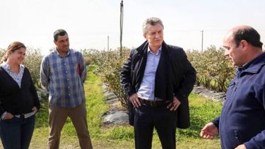 Macri se comprometió a reducir alícuotas de exportación