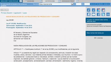 Se promulgó la nueva Ley de Abastecimiento