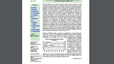 La "región centro" sufrió de lleno las consecuencias del parate económico