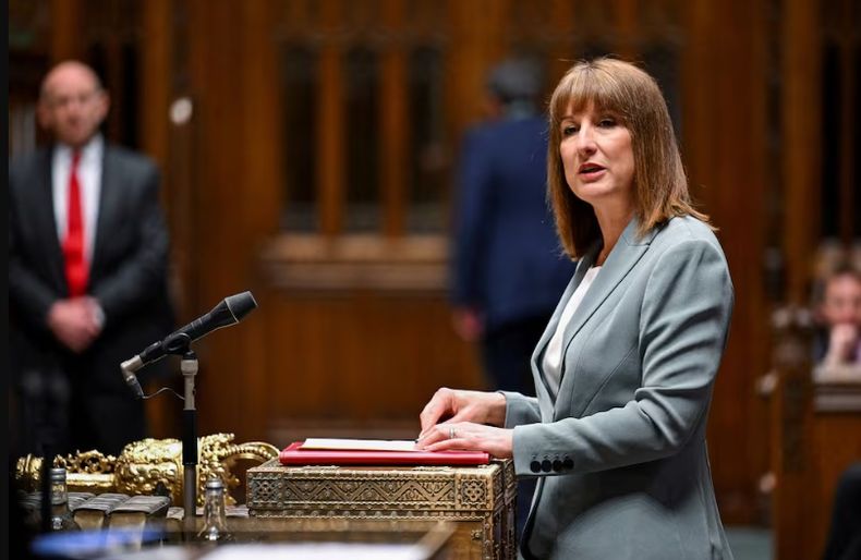 El anuncio de la ministra Rachel Reeves.