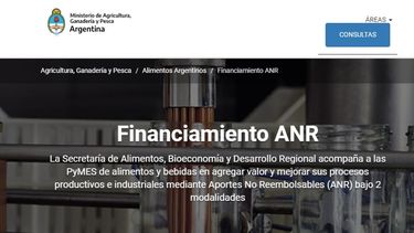 Nuevo llamado para el programa dirigido a PYMES alimenticias