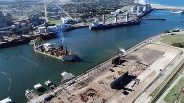 Unas 23 millones de toneladas pasaron por puertos bonaerenses en el primer semestre