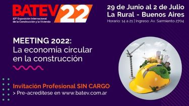 BATEV desembarca en La Rural con novedades en construcción sustentable