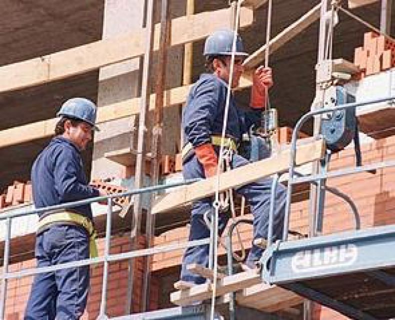 El trabajo en negro dentro de la construcción se expandió 1,8 por ciento