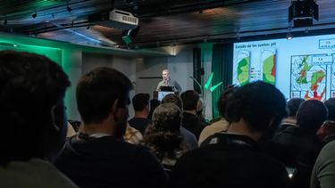 La presentación de Esteban Ciarlo.