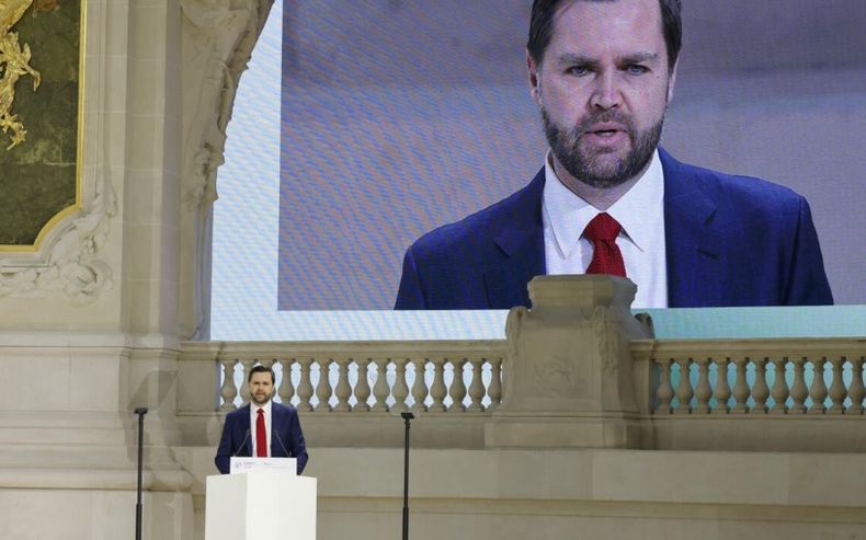 La presentación del vicepresidente estadounidense.