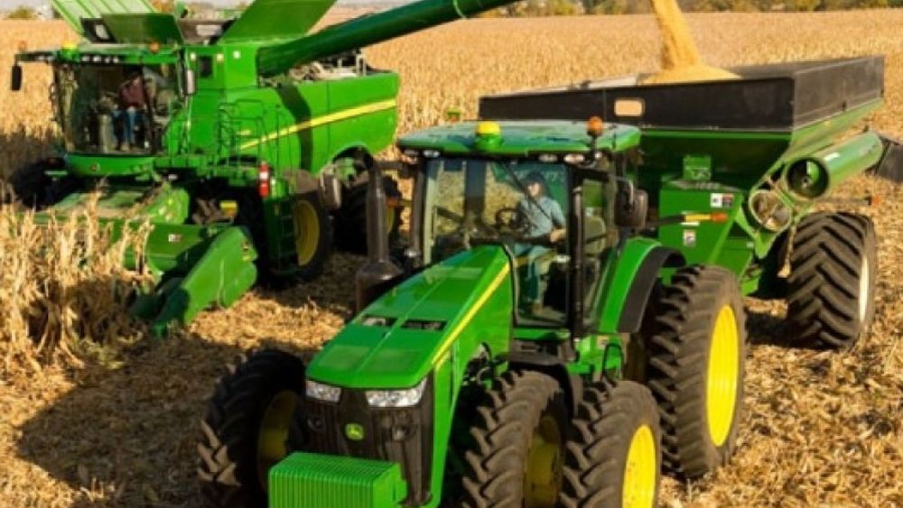 La venta de maquinaria agrícola cayó más de 42% en el tercer trimestre