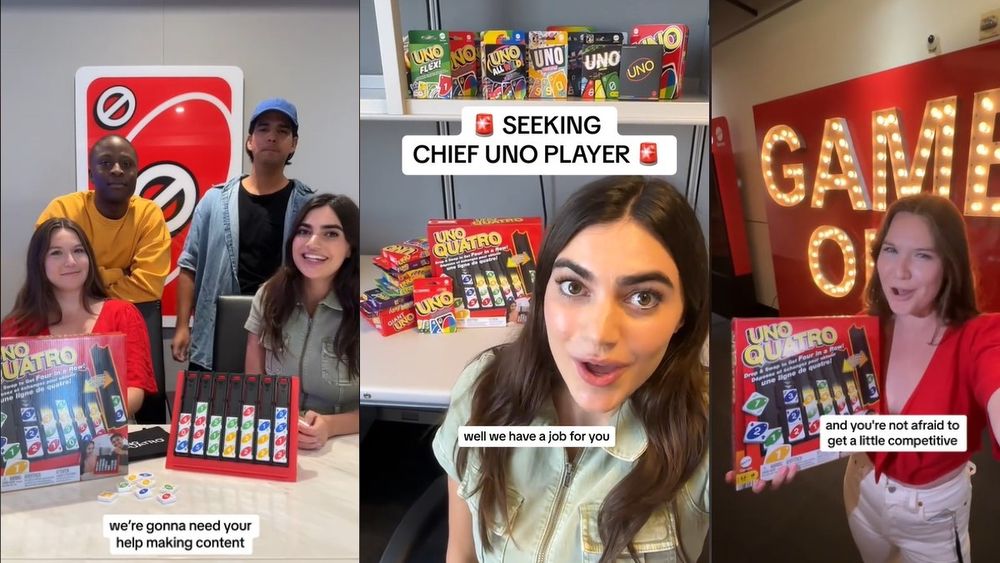 Los posteos en Tik Tok en la búsqueda de un talento para Mattel.&nbsp;