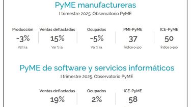 La performance de las pequeñas y medianas empresas argentinas en al primera parte del año.&nbsp;