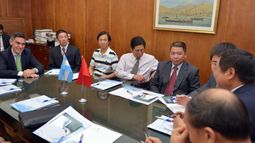 Funcionarios y empresarios chinos recorrieron puertos y compañías argentinas