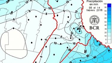 La sequía ya afecta al 65% de la principal zona agrícola del país