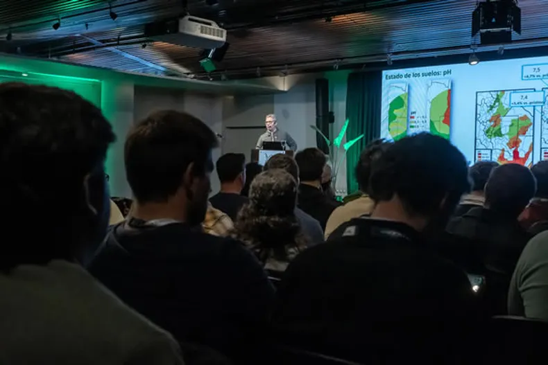 La presentación de Esteban Ciarlo.