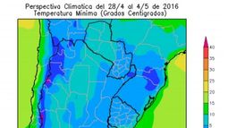 Se van las lluvias y empieza el frío en la zona núcleo del campo argentino