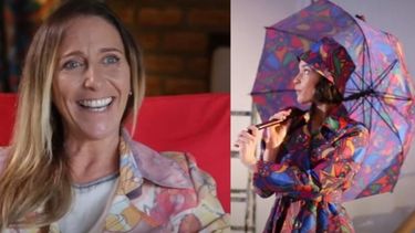 Abrir el paraguas: la historia de la diseñadora de Ituzaingó que llegó a Miami con indumentaria para la lluvia