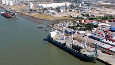 Se descargaron 209.205 toneladas de granos en el puerto de Bahía Blanca