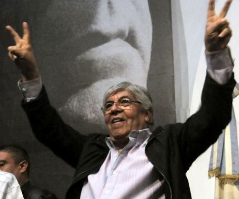 Moyano vuelve a ocupar la calle como referente opositor