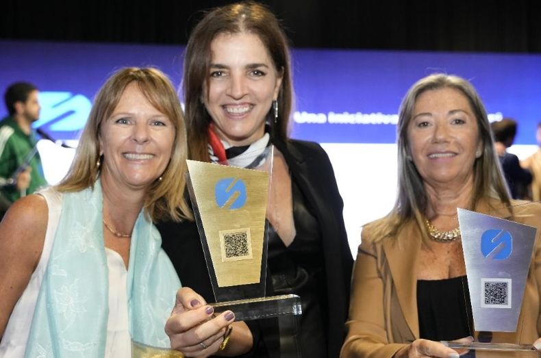 Alejandra Ripa, Vanessa Taiah y Patricia Martucci, fundadoras de la iniciativa.