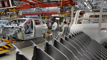 Los datos de la producción industrial durante abril.