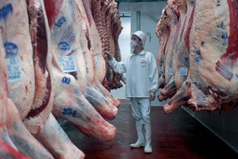 La industria frigorífica en el país vecino.