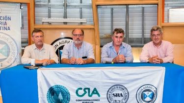 La Mesa de Enlace no quiere más impuestos para el campo.