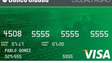 Banco Ciudad presentó su tarjeta Visa Ciudad Agro en La Rural