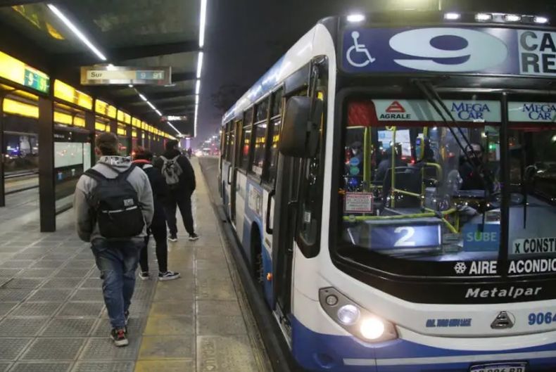 La coyuntura del transporte público en colectivos.
