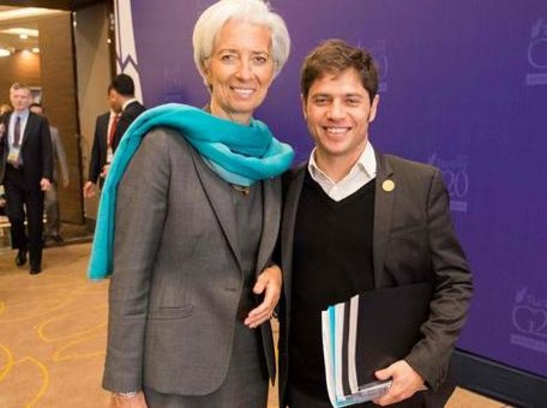 Scioli dio su opinión sobre la foto de Kicillof con la directora del FMI