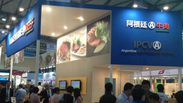 Pulgar arriba para las carnes argentinas en feria de alimentación china