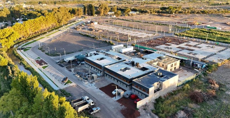 El proceso de transformación de la zona productiva.