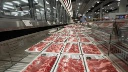 Los productos que se pueden encontrar en las góndolas locales.