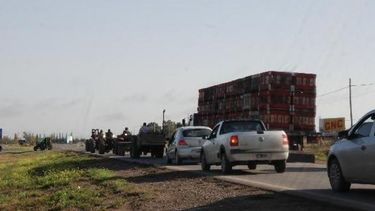 Productores de frutas recurrieron a un tractorazo por cambios en el sector