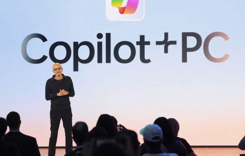 La presentación de Satya Nadella, la cara corporativa de Microsoft.