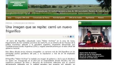 Ganaderos criticaron al Gobierno por cierres de frigoríficos