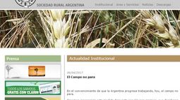 Sociedad Rural afirma que "el Campo no para"