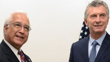 El Presidente recibió al nuevo embajador de Estados Unidos