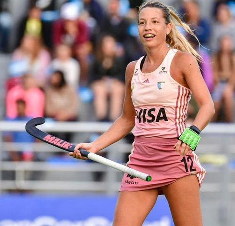 Delfina Merino, ex jugadora de Las Leonas.