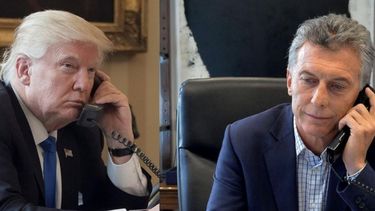 Macri y Trump mantuvieron una charla telefónica