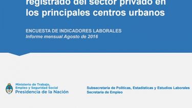 Estadísticas oficiales confirman un nuevo descenso del empleo registrado