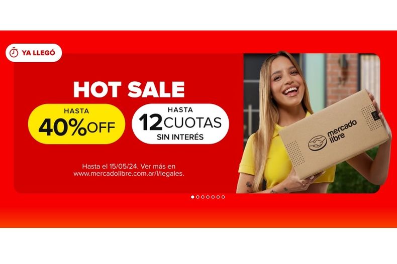 Las oportunidades que ofrece Mercado Libre en el Hot Sale 2024.