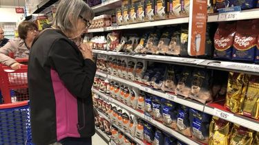 El impacto en las góndolas de los supermercados.