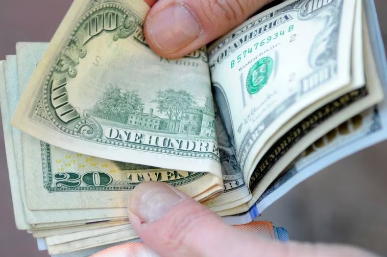 El dólar blue sube $330 en lo que va de 2024.