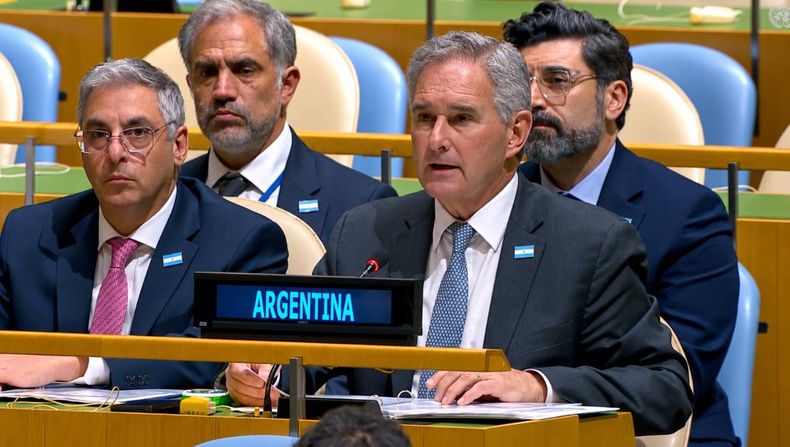 La proclama del canciller Quirno.
