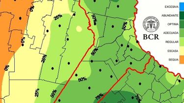 En la zona núcleo, un 15% de la siembra de soja sufre demoras