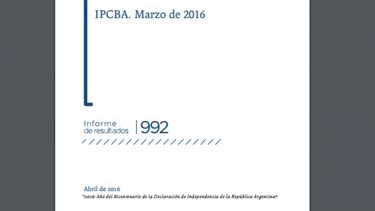 La inflación interanual en CABA ya alcanzó el 35 por ciento