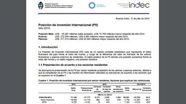 Fondos argentinos en el exterior llegaron a 232.000 millones de dólares